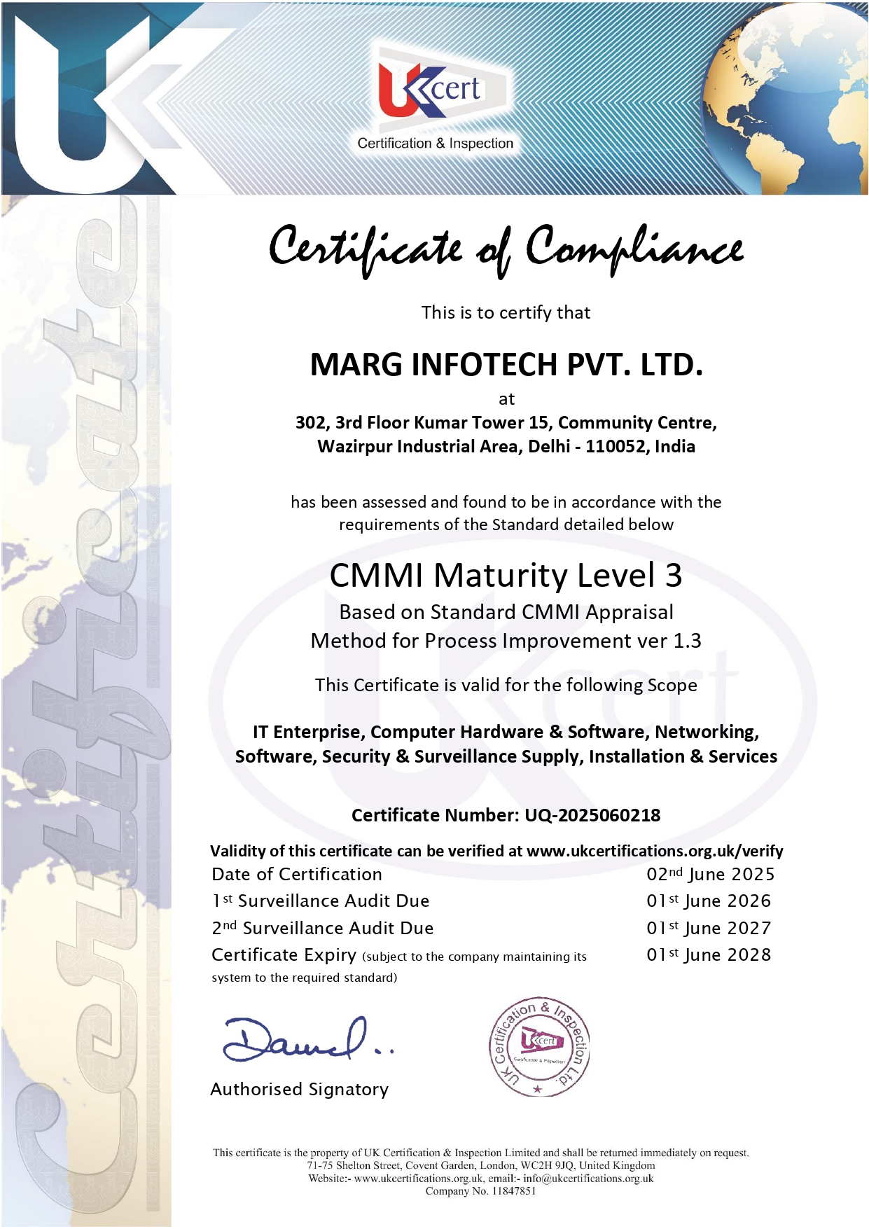 CMMI Maturity Level 3